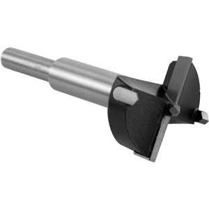 Fresa com dentes de vídea/metal duro para dobradiça tipo caneco, 35 mm, com 2 dentes, VONDER PLUS