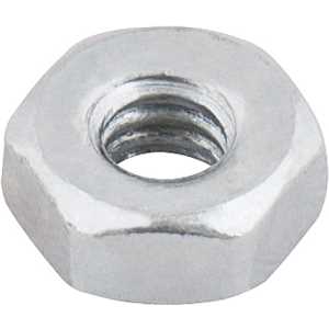 Porca sextavada 1/8" UNC, zincada, VONDER