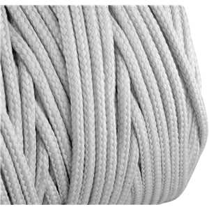 Corda multifilamento trançada, 5 mm x 297 m, branca, VONDER