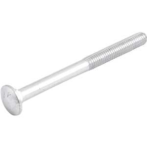 Parafuso francês zincado, 3/8" x 4.1/2", com porca, VONDER