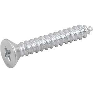 Parafuso autoatarraxante, 2,9 mm x 19,0 mm, cabeça chata, phillips, VONDER