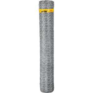 Tela metálica hexagonal, mangueirão, malha 3", 18 BWG x 1,8 m, com 50 m,  VONDER