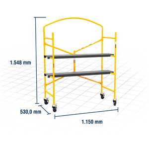 Plataforma dobrável portátil VONDER