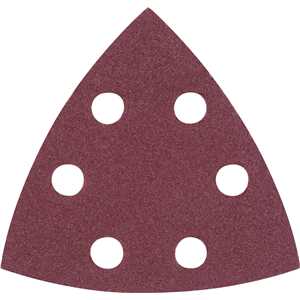 Lixa triangular com costado em pluma, grão 120, para lixadeira multifunção, VONDER