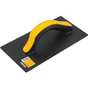 Desempenadeira plástica, base estriada, 140 mm x 270 mm, VONDER