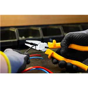 Alicate universal 8", para eletricista, profissional, CRV, 1.000 V, VONDER
