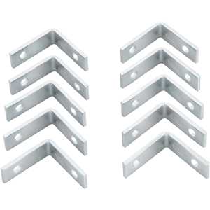 Cantoneira para cortina, 3 cm x 3 cm, zincada, VONDER