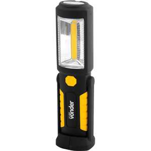 Lanterna recarregável de inspeção, 2 W COB + 3 LEDs, LR 180I, VONDER