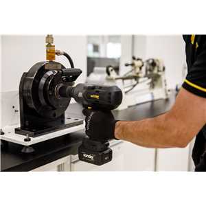 Chave de impacto, bateria 20 V, encaixe de 3/4", fonte de carregamento bivolt automático, CIV 234B, VONDER PLUS