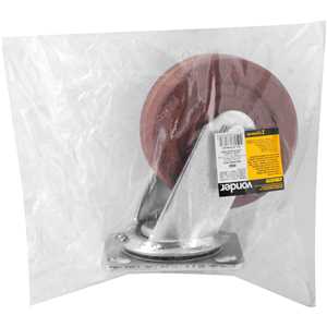 Rodízio giratório industrial 5", de celeron, VONDER