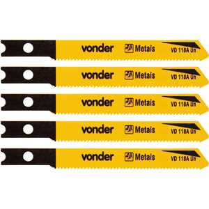 Lâmina de serra tico-tico VD 118A-M, VONDER