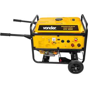 Gerador de solda GSV 4000, 4.000 W, 190 A, VONDER