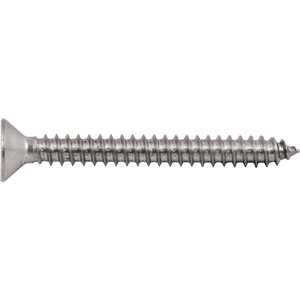 Parafuso autoatarraxante inox, 5,5 mm x 50,0 mm, cabeça chata, phillips, VONDER