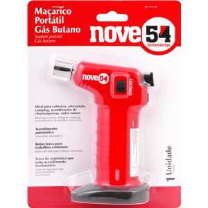 Maçarico portátil, gás butano, NOVE54