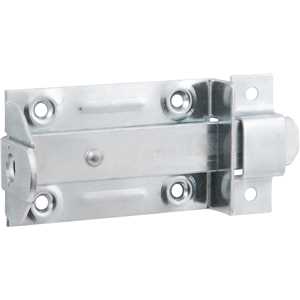 Fecho chato com porta-cadeado 3" - 76,2 mm, zincado, VONDER