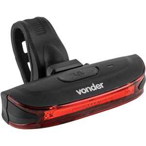 Lanterna traseira para bicicleta, recarregável, VONDER