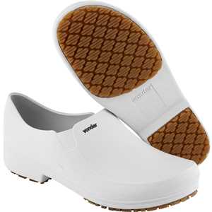 Sapato ocupacional classic, com salto, branco, n° 42, VONDER