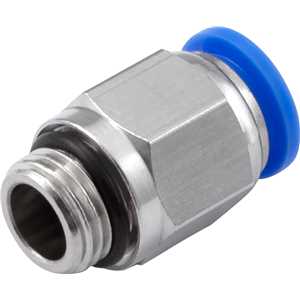 Conexão rápida reta, 10 mm, rosca 1/4" BSP, VONDER