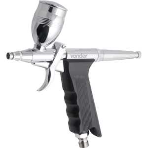 Aerógrafo com acessórios, 16 peças, VONDER