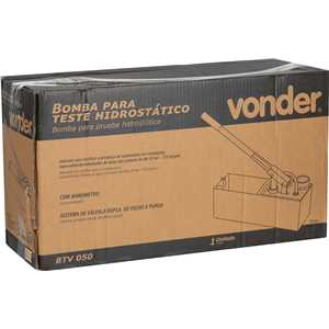 Bomba para teste hidrostático BTV 050 VONDER