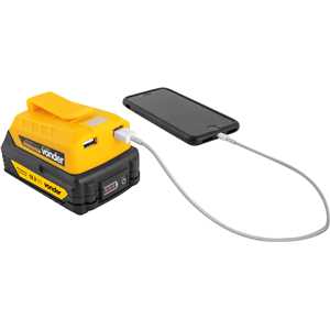 Adaptador USB 18 V, sem bateria e sem carregador, IAV 1825 VONDER