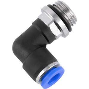 Conexão rápida, tipo cotovelo (90 graus), rosca 1/4" BSP, 4 mm, VONDER