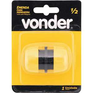 Emenda para mangueira jardim, 1/2", VONDER