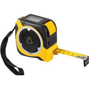 Medidor de distância a laser de 40 m, com trena de aço 5 metros, VONDER