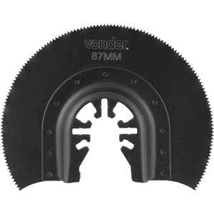 Disco de corte segmentado para madeira 87 mm, para Lixadeira Multifunção ,MEV 330, VONDER