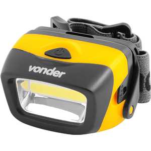 Lanterna de LED para cabeça, LED COB, LCV 120, VONDER
