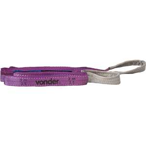 Cinta para elevação de cargas 7:1, 3,0 m, 1,0 tf, violeta, CE 130, VONDER