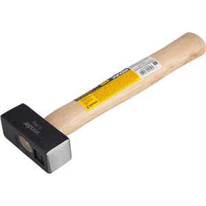Marreta quadrada, 0,5 kg, com cabo de madeira VONDER