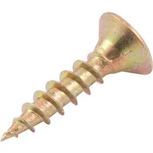 Parafuso madeira chipboard, cabeça chata, fenda cruzada/phillips, 4,5 mm x 20,0 mm, VONDER