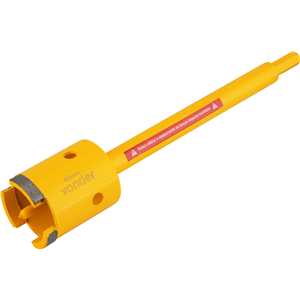 Serra copo diamantada 45 mm, com haste, VONDER