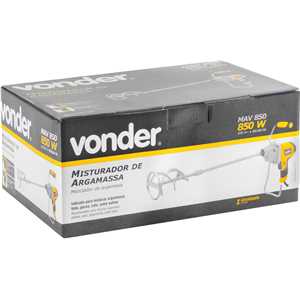 Misturador elétrico de argamassa, 850 W, MAV 850, 220 V~, VONDER