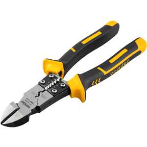 Alicate corte diagonal 8", para eletricista, multifunção, com isolação até 1.000 V, VONDER
