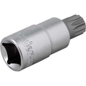 Soquete multidentado, curto, com encaixe de 1/2", M14, VONDER