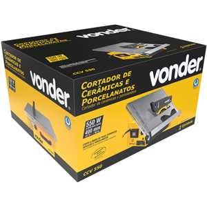 Cortador de cerâmicas e porcelanatos, 550 W, CCV 550, 127 V~ VONDER