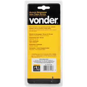 Alicate decapador para fibra óptica, VONDER