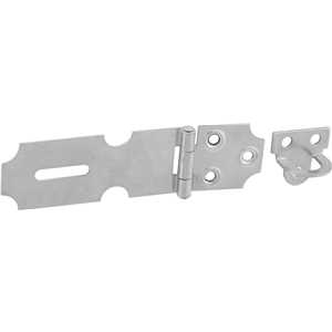 Porta-cadeado zincado 2.1/2" - 63,5 mm, encartelado, VONDER