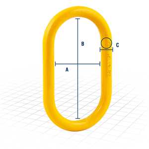 Anel de carga 1/2", G 8, VONDER PLUS