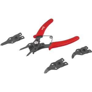 Alicate para anéis 6", com pontas intercambiáveis, NOVE54