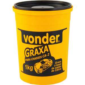 Graxa para chassis CA-2 NLGI 2 - 1 kg, VONDER