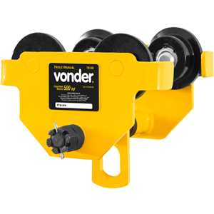 Trole manual, 0,5 tonelada (0,5 tf), TM 050, VONDER