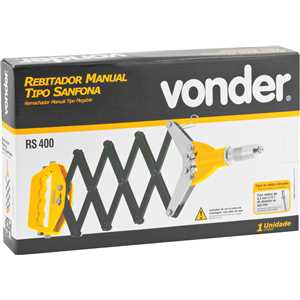 Rebitador tipo sanfona, VONDER