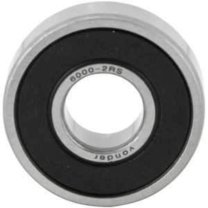Rolamento rígido de esfera, 6000-2RS, VONDER
