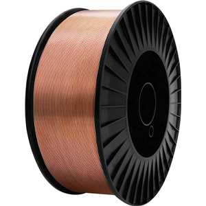 Arame MIG/MAG 1,0 mm, carretel plástico com 15 kg, VONDER/TMX