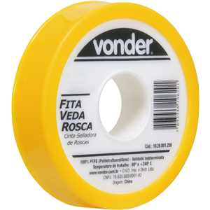 Fita veda-rosca 18 mm x 10 m VONDER