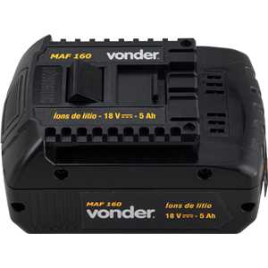 Máquina a bateria 18 V para arquear fitas, 13 mm a 16 mm, MAF 160 VONDER