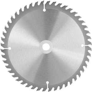Lâmina de serra circular com dentes de metal duro/vídea, 200 mm x 30 mm, 48 dentes, VONDER